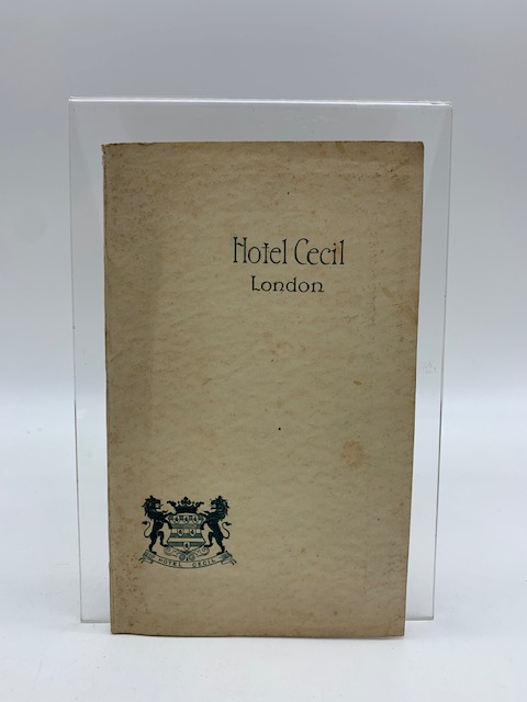 The Hotel Cecil, London (Catalog)